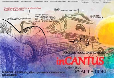 afiş recital PSALTERION - inCANTUS