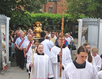 procesiunea cu moaştele Sf. Anton de Padova la Galaţi (2018)