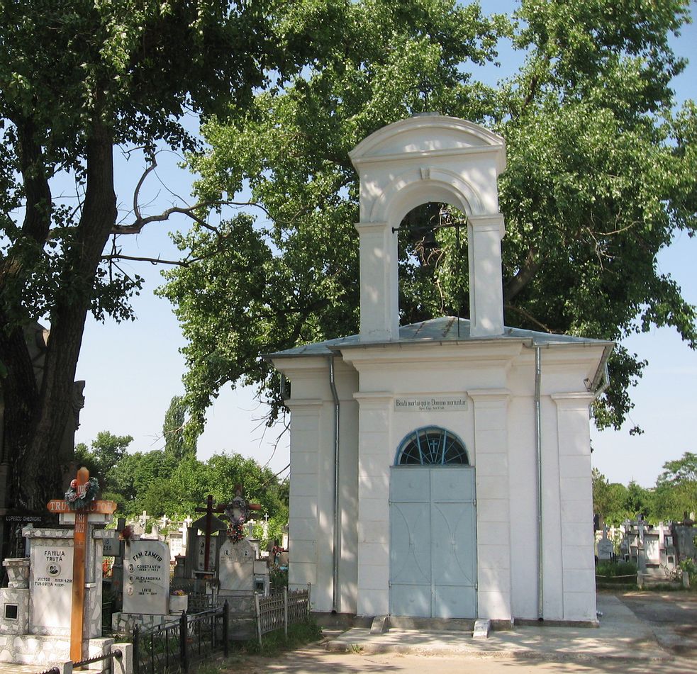 capela romano-catolică din Cimitirul Eternitatea, Galați (2018)