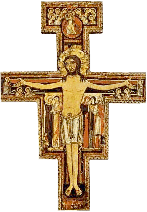crucifixul din biserica San Damiano