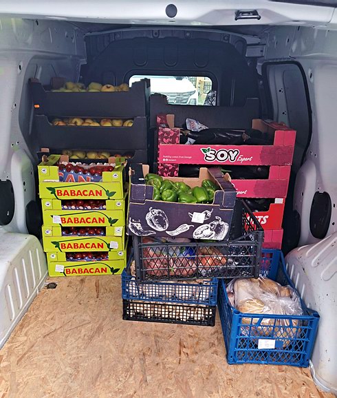 donații la Centrul caritabil „Pâinea Sf. Anton de Padova” din Galați