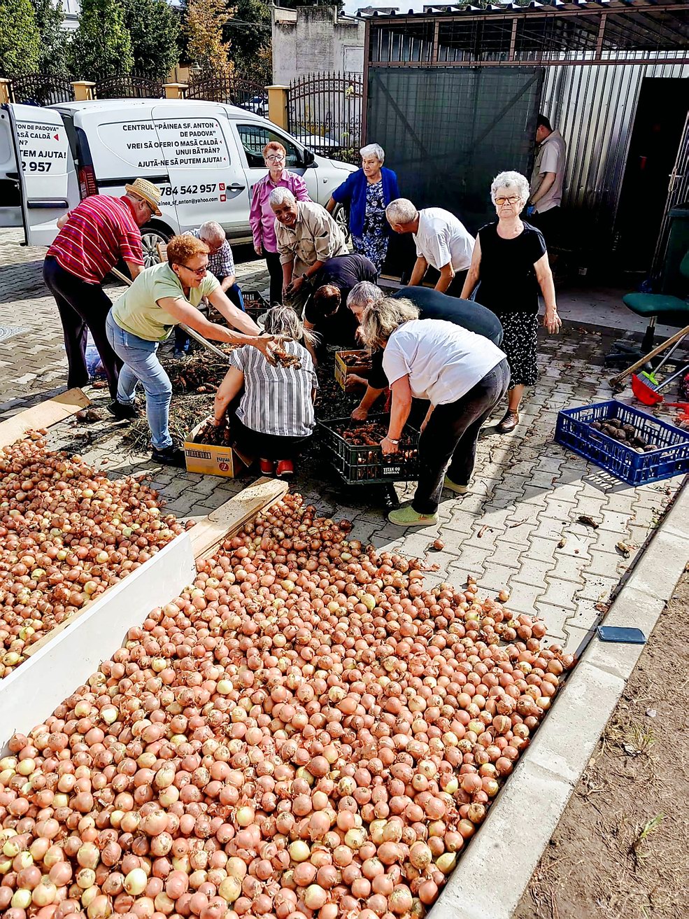 activități la Centrul caritabil „Pâinea Sf. Anton de Padova” din Galați