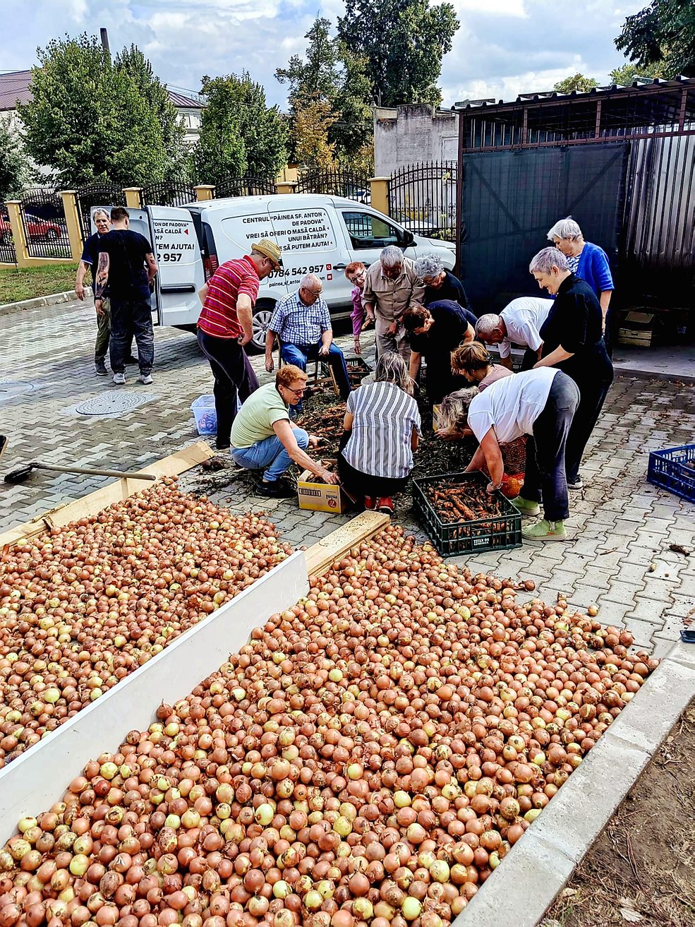activități la Centrul caritabil „Pâinea Sf. Anton de Padova” din Galați