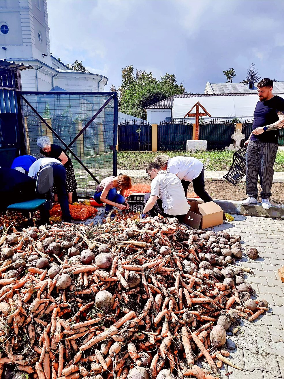 activități la Centrul caritabil „Pâinea Sf. Anton de Padova” din Galați