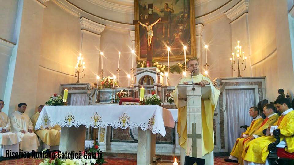Hramul bisericii romano-catolice din Galaţi (2017)