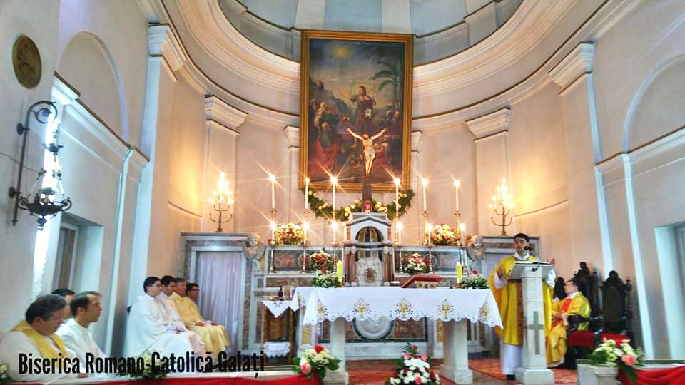 Hramul bisericii romano-catolice din Galaţi (2017)
