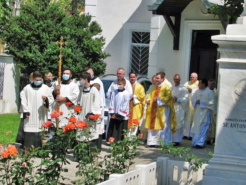 Hramul bisericii romano-catolice din Galați (2021)