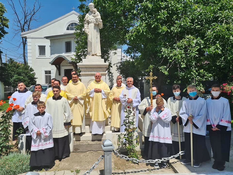 Hramul bisericii romano-catolice din Galați (2021)