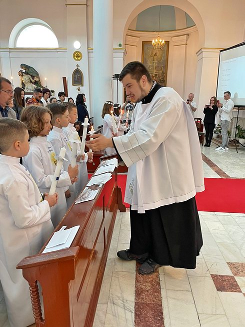 Prima Sfântă Împărtășanie a copiilor (Galați, 2023)