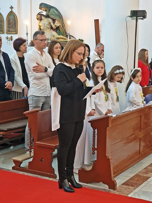 Prima Sfântă Împărtășanie a copiilor (Galați, 2023)