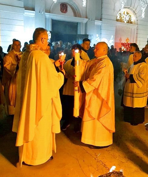 Sfânta Liturghie din Noaptea de Paști (Galați, 2024)