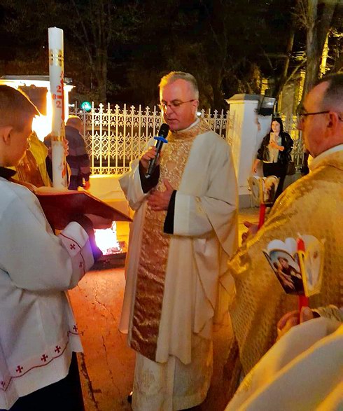 Sfânta Liturghie din Noaptea de Paști (Galați, 2024)