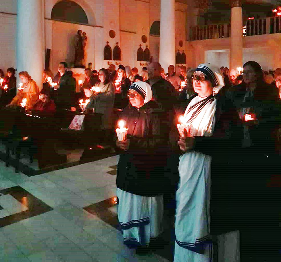 Sfânta Liturghie din Noaptea de Paști (Galați, 2024)