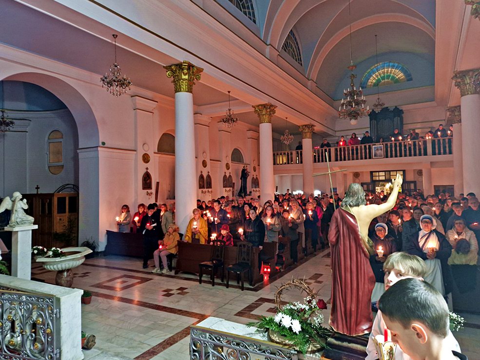 Sfânta Liturghie din Noaptea de Paști (Galați, 2024)