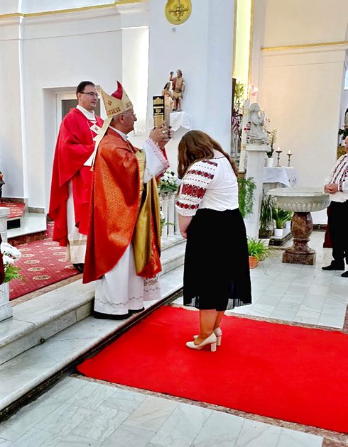 vizita pastorală a PS Iosif Păuleț în Parohia Galați (2025)