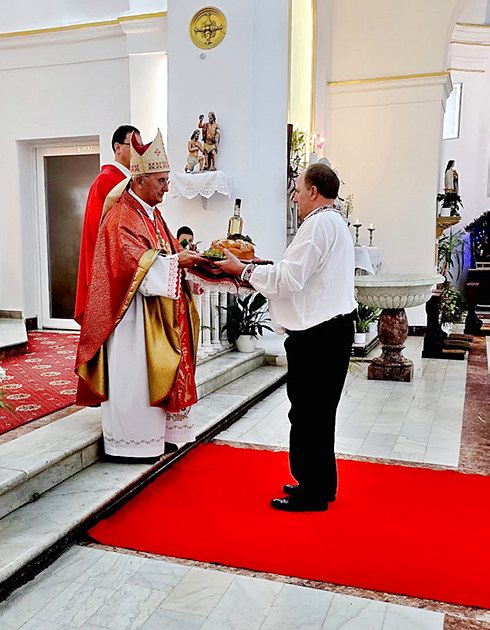 vizita pastorală a PS Iosif Păuleț în Parohia Galați (2025)