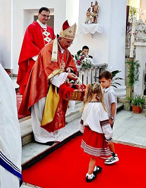 vizita pastorală a PS Iosif Păuleț în Parohia Galați (2025)