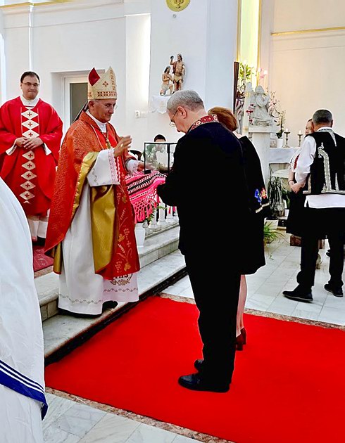 vizita pastorală a PS Iosif Păuleț în Parohia Galați (2025)