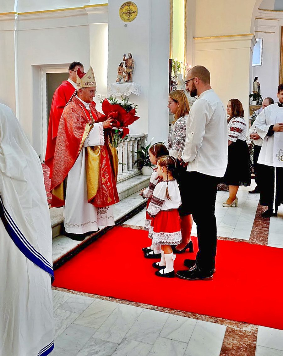 vizita pastorală a PS Iosif Păuleț în Parohia Galați (2025)