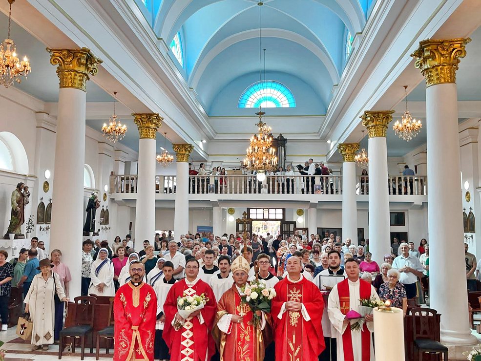 vizita pastorală a PS Iosif Păuleț în Parohia Galați (2025)