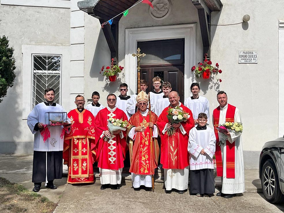 vizita pastorală a PS Iosif Păuleț în Parohia Galați (2025)