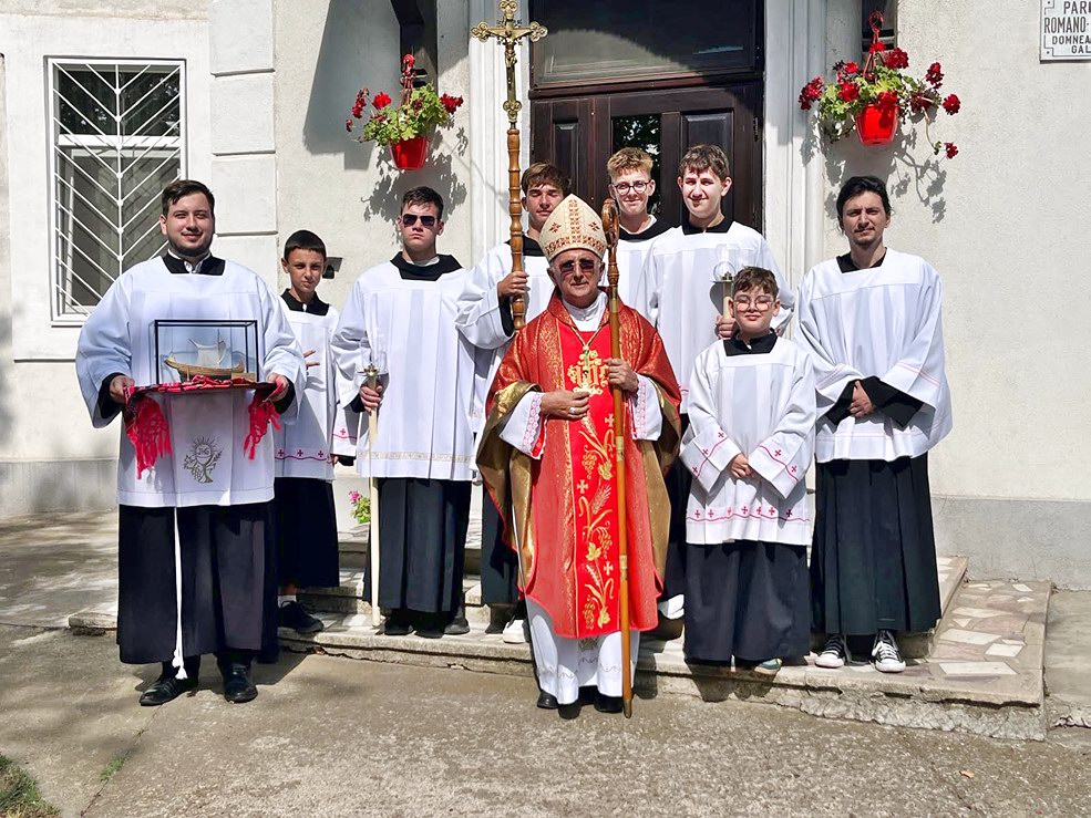 vizita pastorală a PS Iosif Păuleț în Parohia Galați (2025)