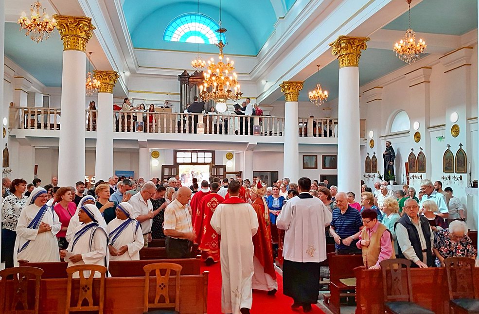 vizita pastorală a PS Iosif Păuleț în Parohia Galați (2025)