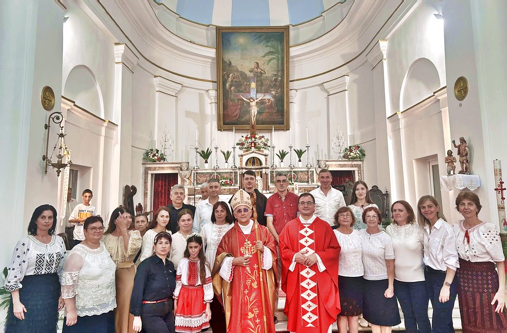 vizita pastorală a PS Iosif Păuleț în Parohia Galați (2025)