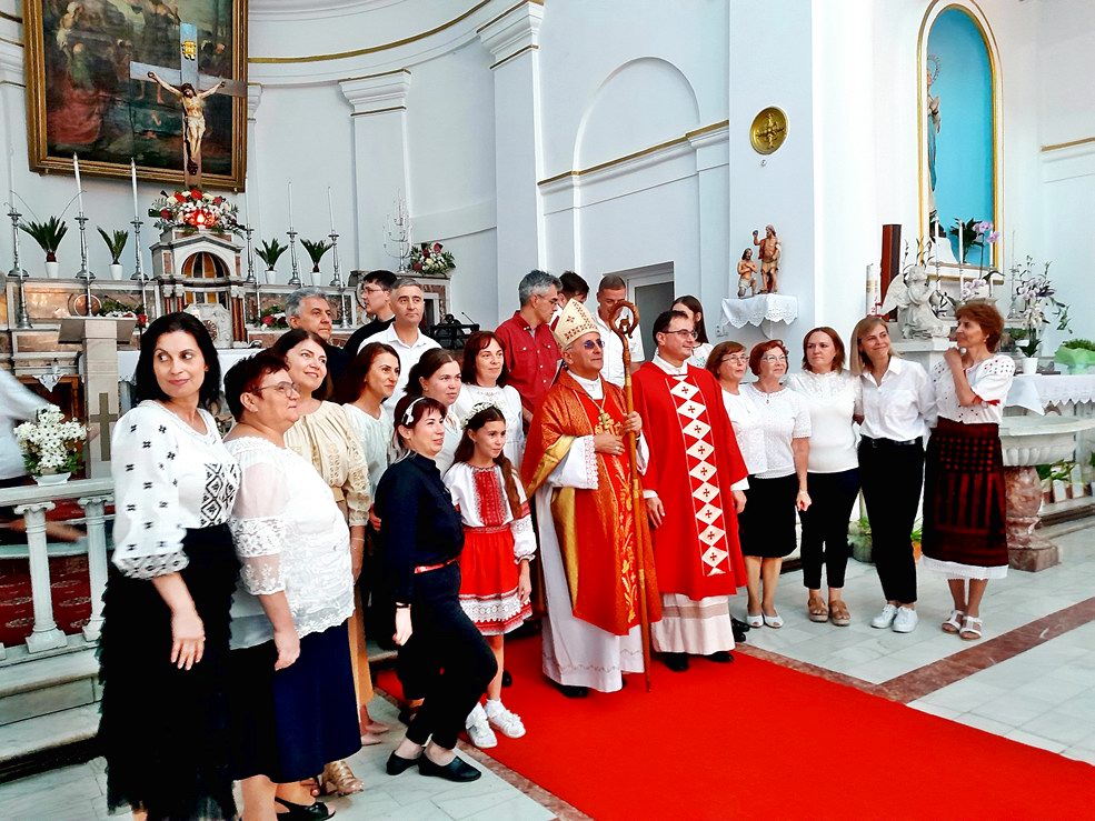 vizita pastorală a PS Iosif Păuleț în Parohia Galați (2025)