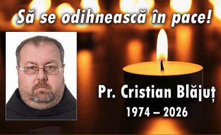 pr. Cristian Blăjuț (OFMConv), 1974 ÷ 2026