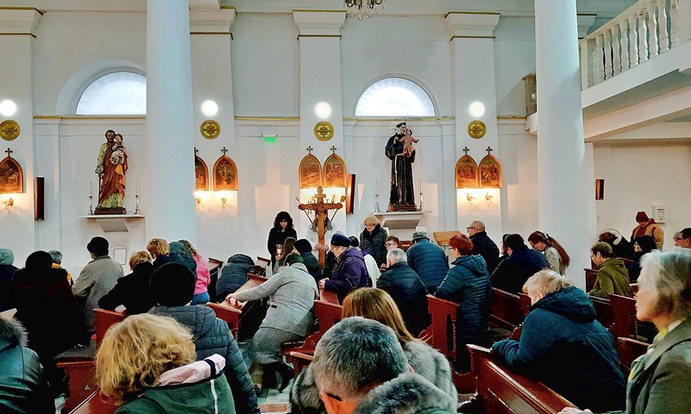 devoțiunea Calea Sfintei Cruci (Galați, 23.03.2025)