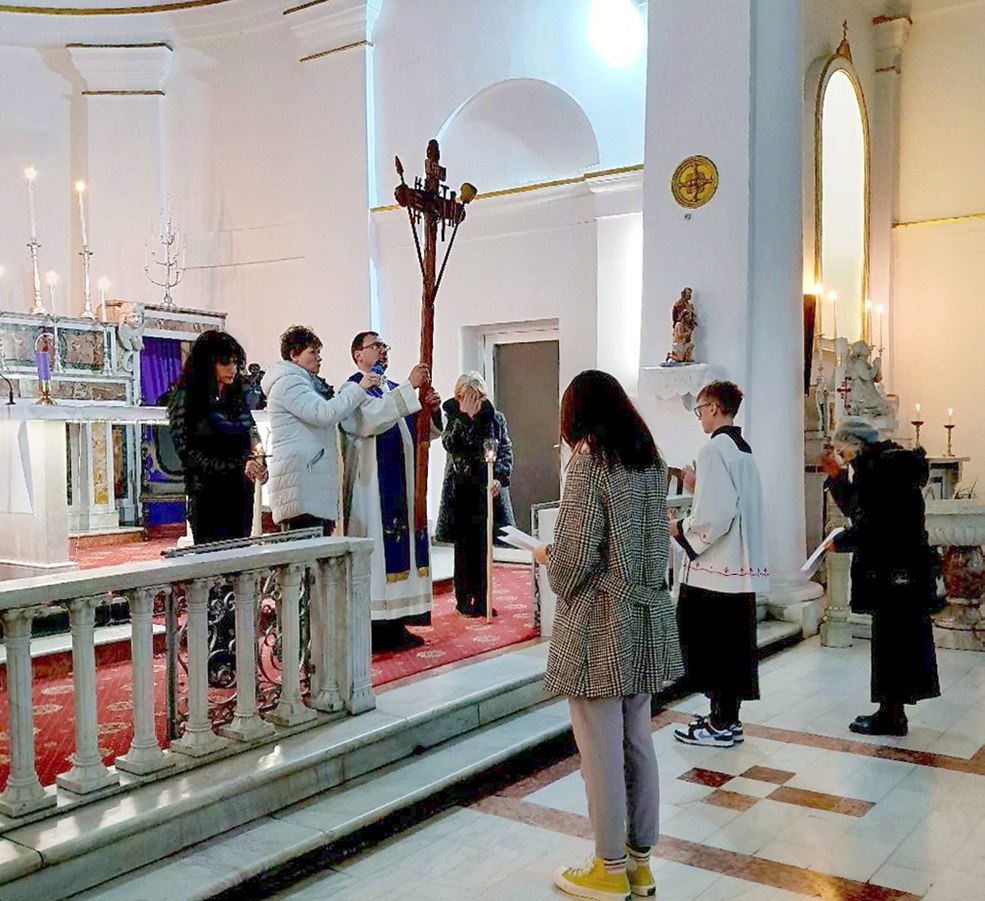 devoțiunea Calea Sfintei Cruci (Galați, 23.03.2025)