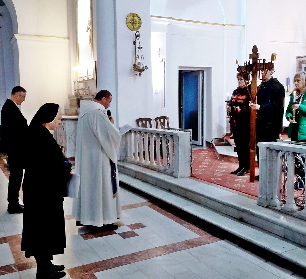 devoțiunea Calea Crucii (Galați, 15.03.2026)