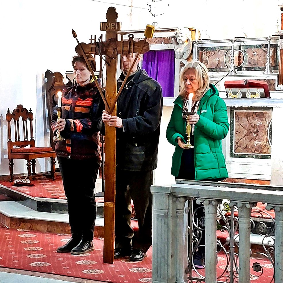 devoțiunea Calea Crucii (Galați, 15.03.2026)