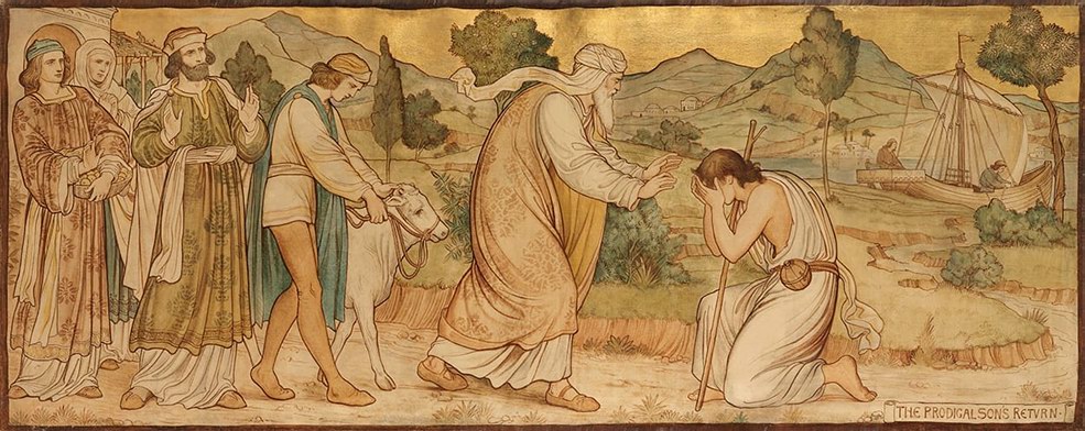 William George Rich - parabola Întoarcerea Fiului Risipitor (1884)